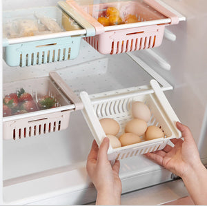 Stretchable Refrigerator Storage Basket: Your Kitchen's Best Organizer