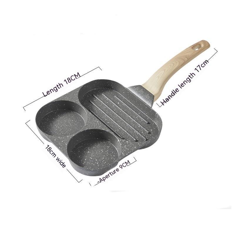 Elevate Your Breakfast Game with the Household Frying Pan Breakfast Pot