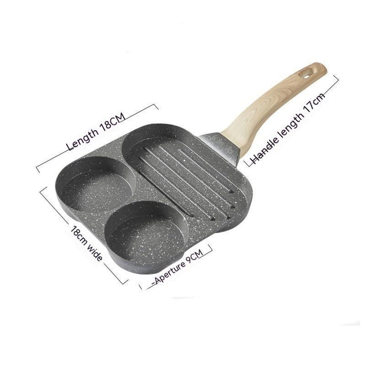 Elevate Your Breakfast Game with the Household Frying Pan Breakfast Pot