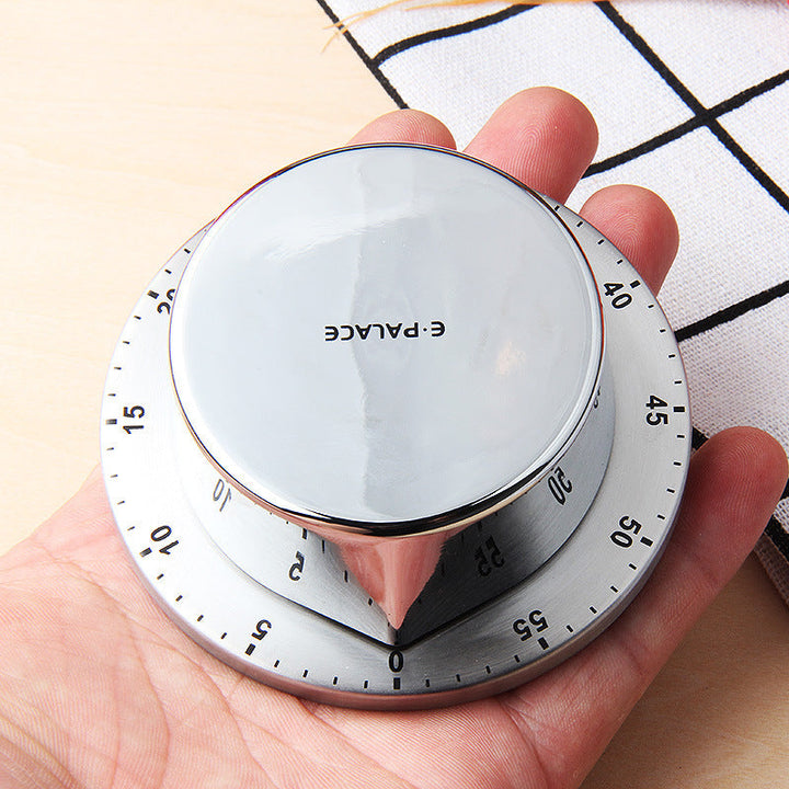 Elevate Your Kitchen Experience with Our Stainless Steel Kitchen Mechanical Timer Alarm Clock