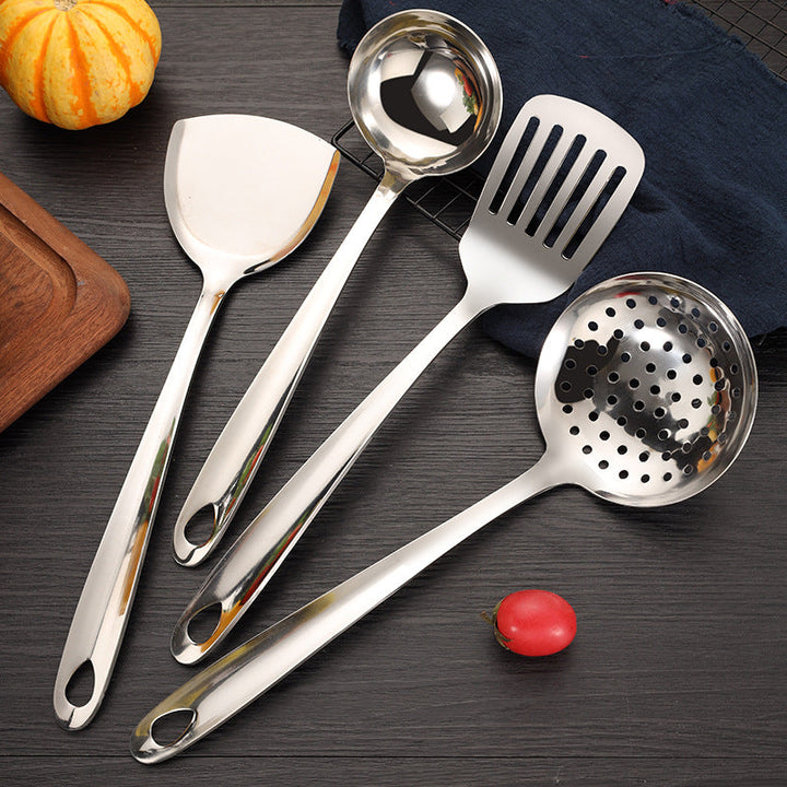 The Ultimate Kitchen Companion: Thickened 430 Stainless Steel Kitchen Utensils