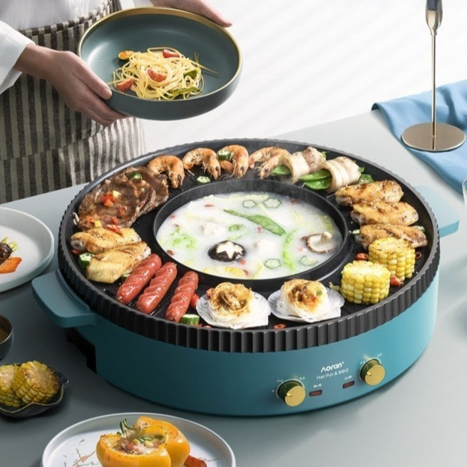 Multi-functional Electric Barbecue Grill