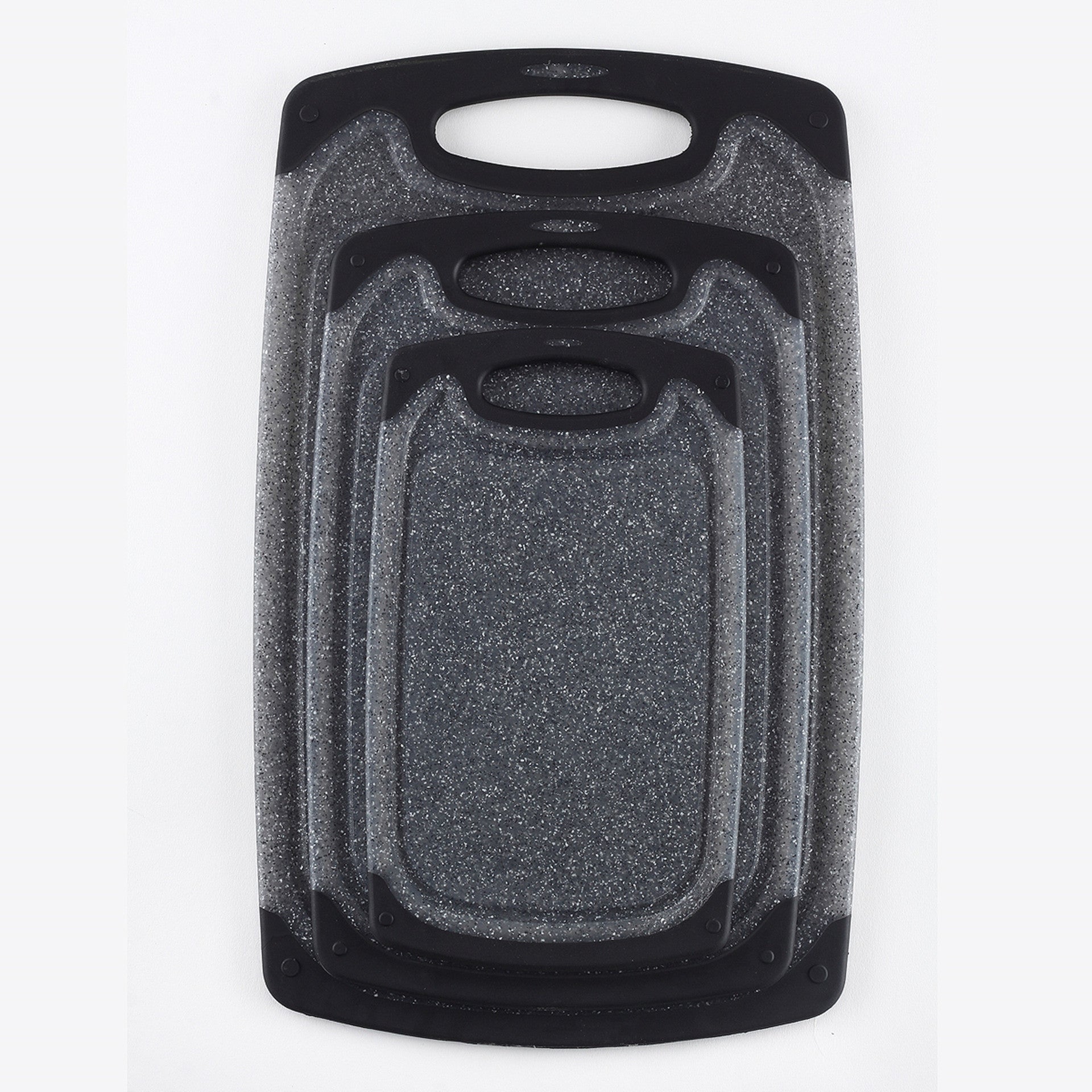 Three-piece Hangable Plastic Cutting Board