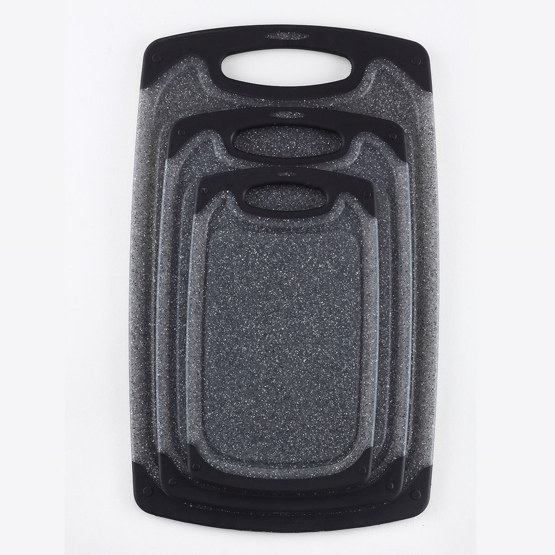 Three-piece Hangable Plastic Cutting Board