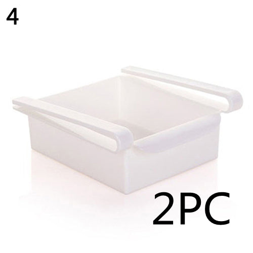 Stretchable Refrigerator Storage Basket Multifunction Kitchen Organizer