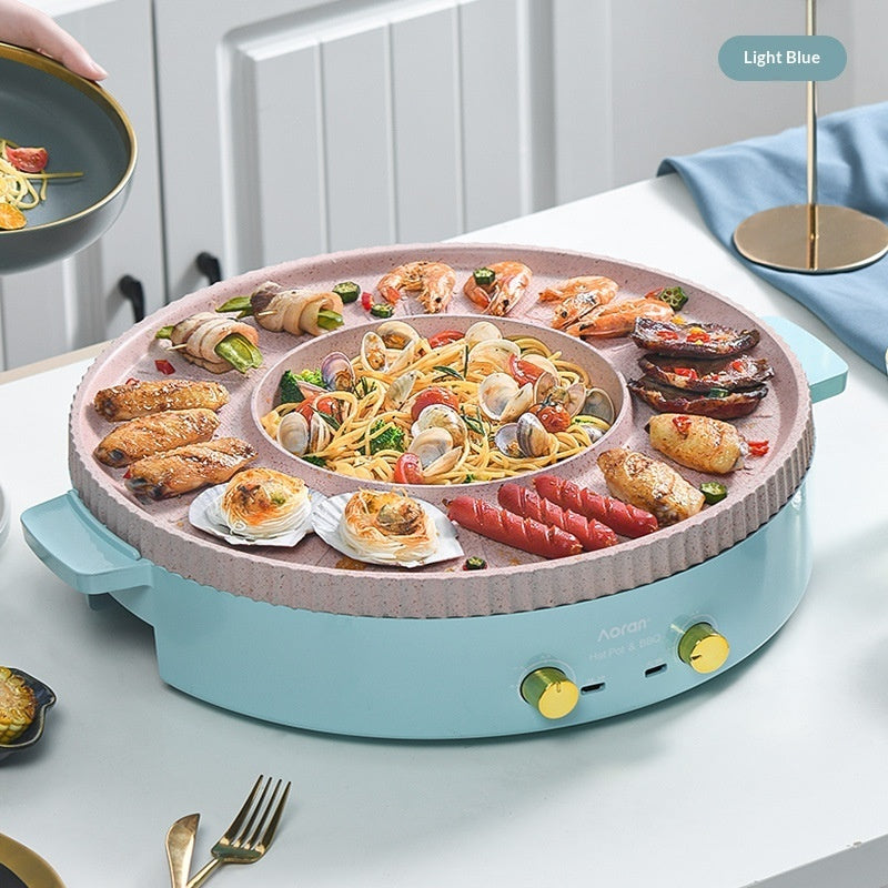 Multi-functional Electric Barbecue Grill
