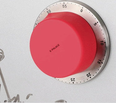 Stainless Steel Kitchen Mechanical Timer Alarm Clock