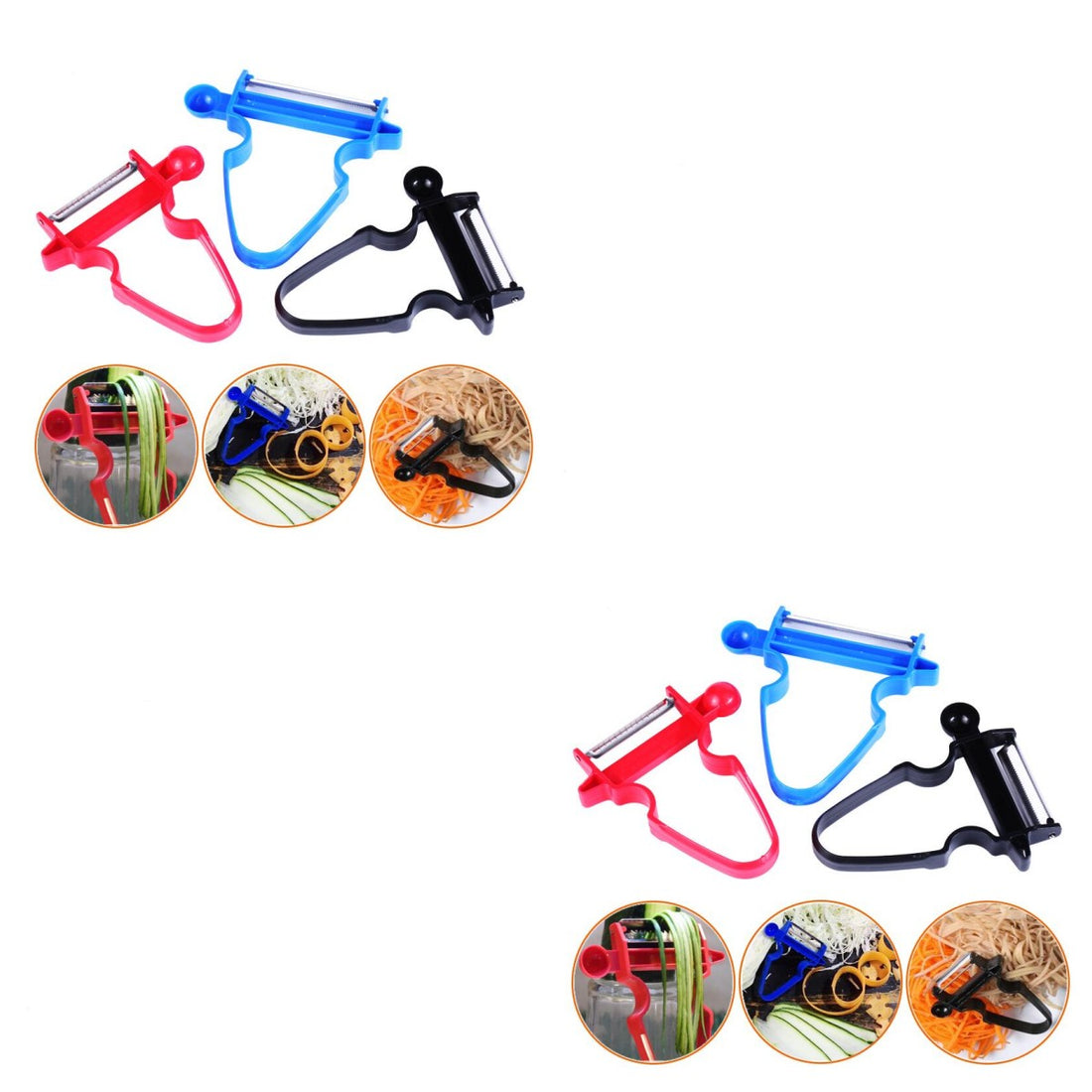 Stainless Steel Multifunctional Kitchen Peeler Blade