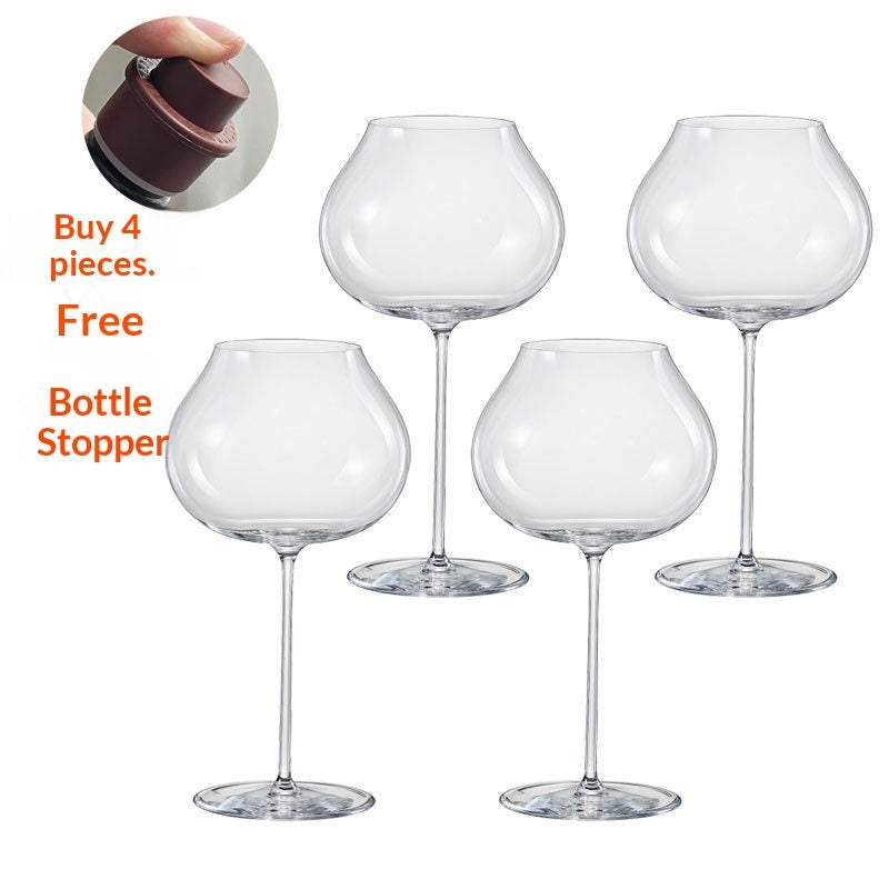 Hand-blown Crystal Wine Glass
