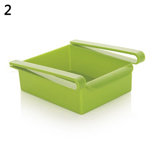 Stretchable Refrigerator Storage Basket Multifunction Kitchen Organizer
