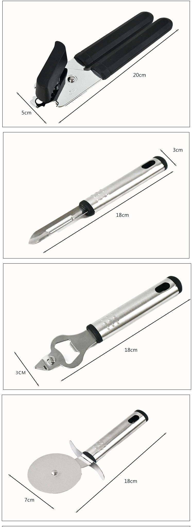 Non-Stick Spatula And Spoon Nylon Kitchen Utensils
