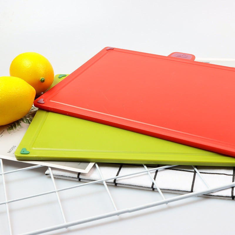 Four Piece Set Of Thickened Plastic Cutting Board