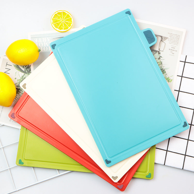 Four Piece Set Of Thickened Plastic Cutting Board