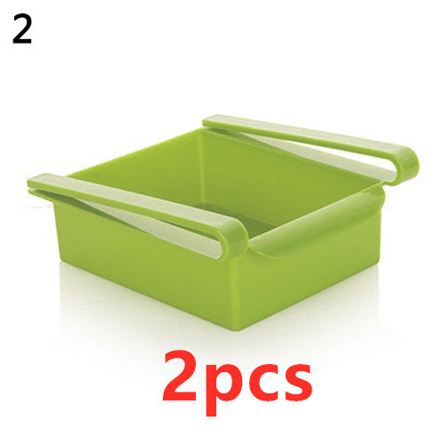 Stretchable Refrigerator Storage Basket Multifunction Kitchen Organizer