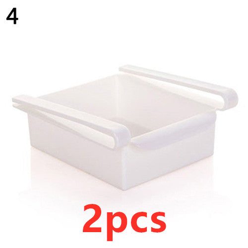 Stretchable Refrigerator Storage Basket Multifunction Kitchen Organizer