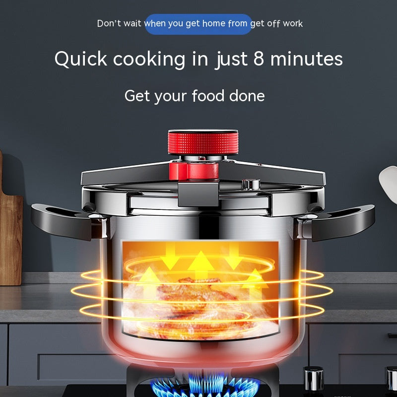 Stainless Steel 6L Household Pressure Cooker