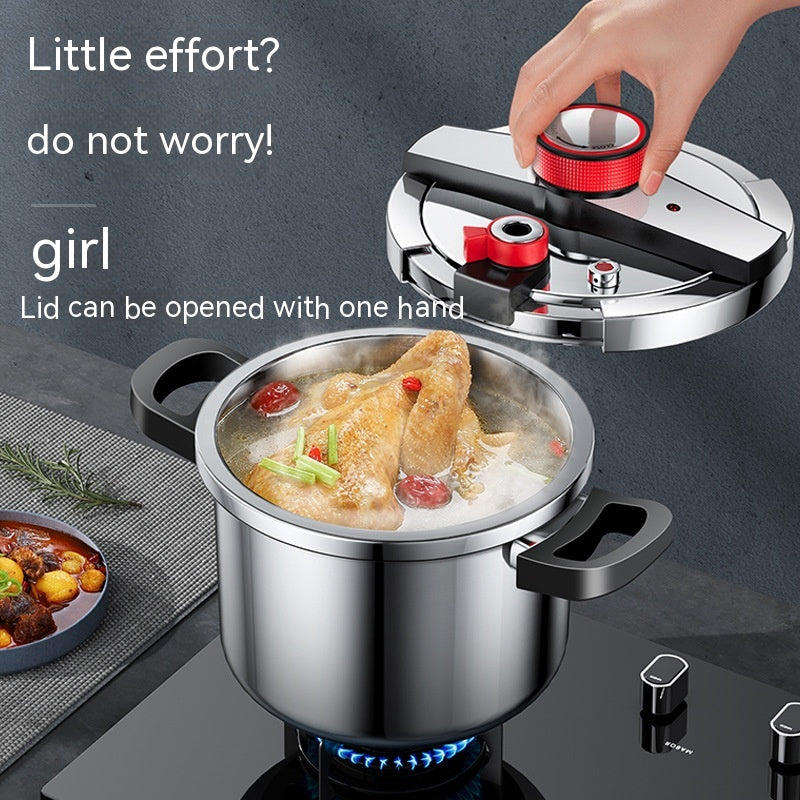 Stainless Steel 6L Household Pressure Cooker