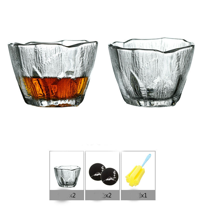 Household Simple Crystal Whiskey Glass