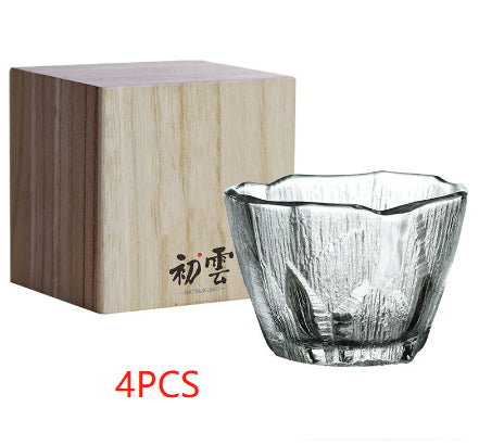 Household Simple Crystal Whiskey Glass