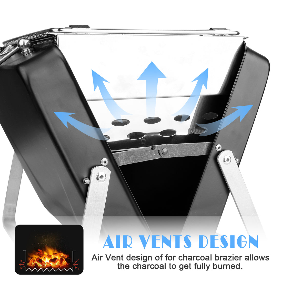 Mini Barbecue Outdoor Folding Grill