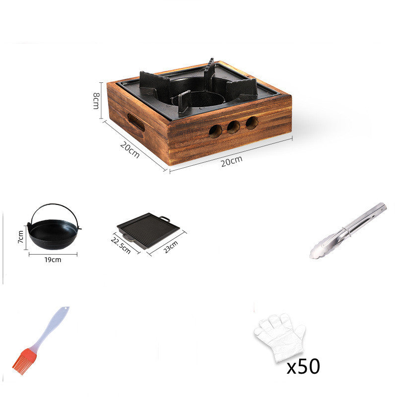 Japanese-style Household Smokeless Barbecue Grill