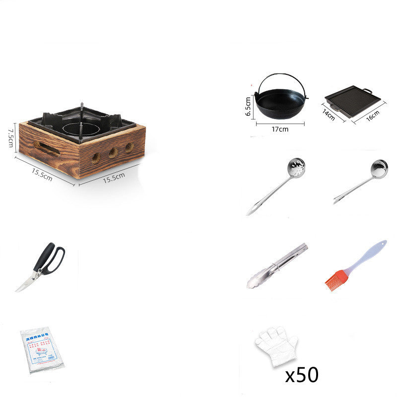 Japanese-style Household Smokeless Barbecue Grill