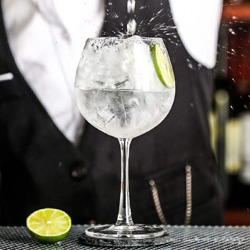 Crystal cocktail glass