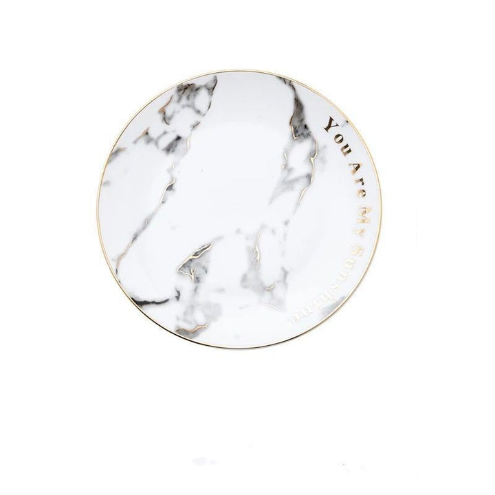 Western Style Food Plate Ceramic Dinnerware