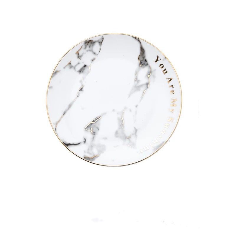 Western Style Food Plate Ceramic Dinnerware