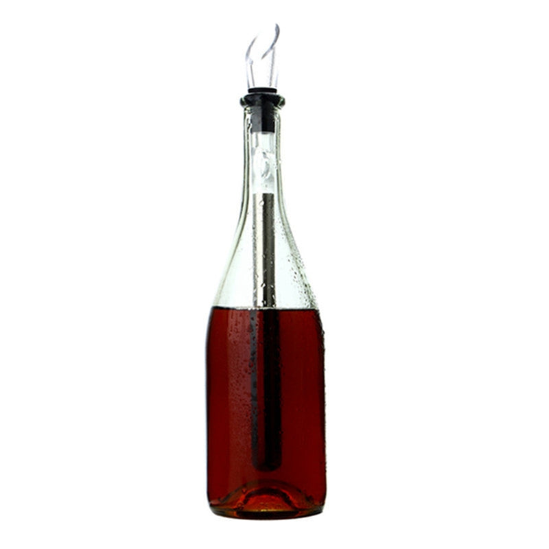 Stainless Steel Wine Bottle Chilling Rod Cooler Stick