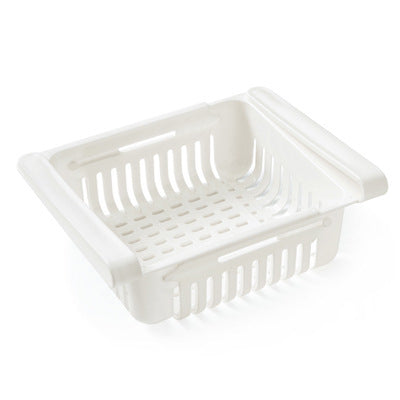 Stretchable Refrigerator Storage Basket Multifunction Kitchen Organizer