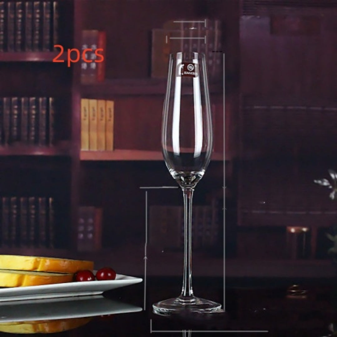 Crystal Handmade Glass Champagne Flutes