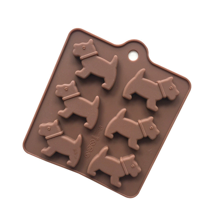 Puppy Chocolate Mold Biscuit Mould