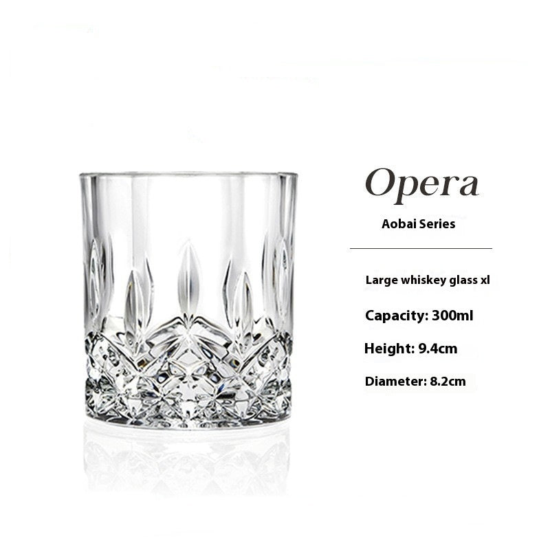 Whiskey Crystal Wine Glass
