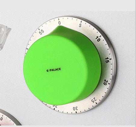 Stainless Steel Kitchen Mechanical Timer Alarm Clock