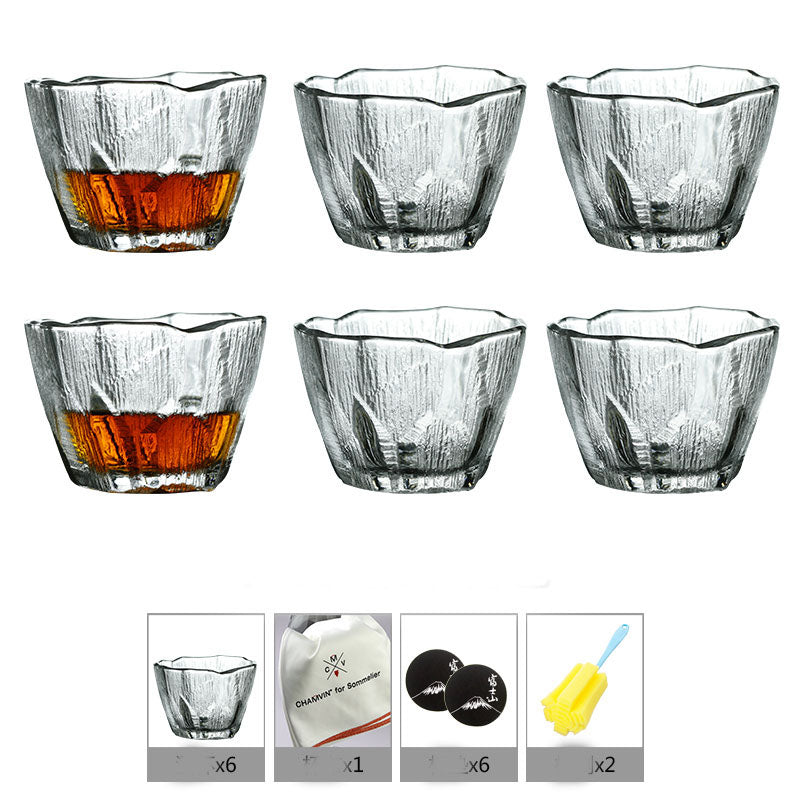 Household Simple Crystal Whiskey Glass