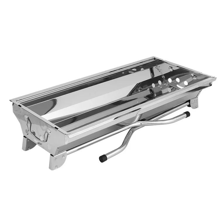 Foldable Outdoor Stainless Steel Barbecue Grill