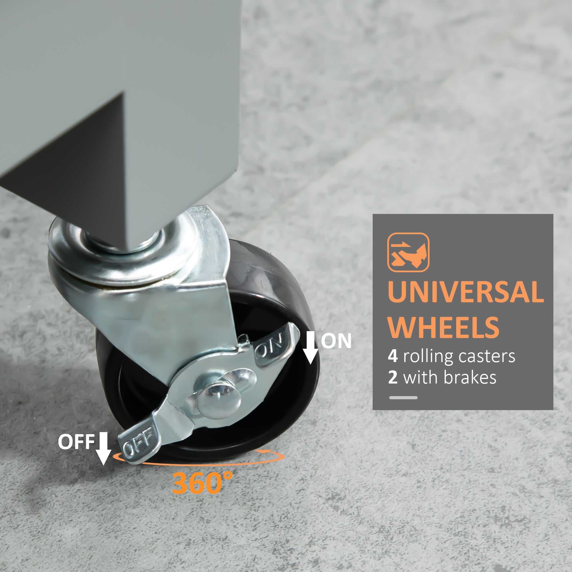 Kitchen Island Storage Cart With Wheels