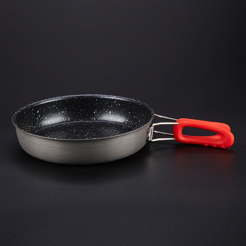Alocs Medical Stone Color Non-stick Frying Pan