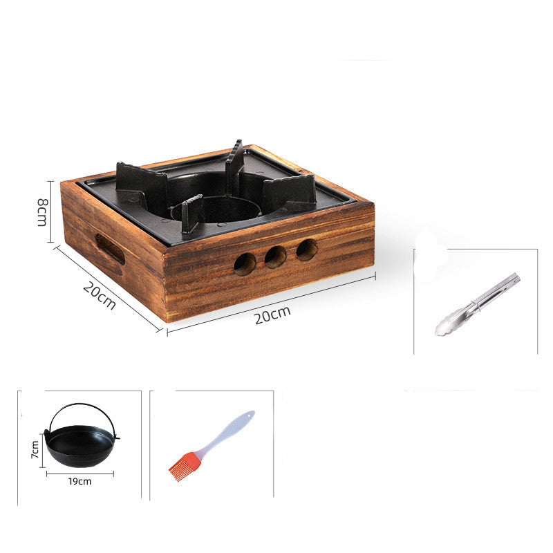 Japanese-style Household Smokeless Barbecue Grill