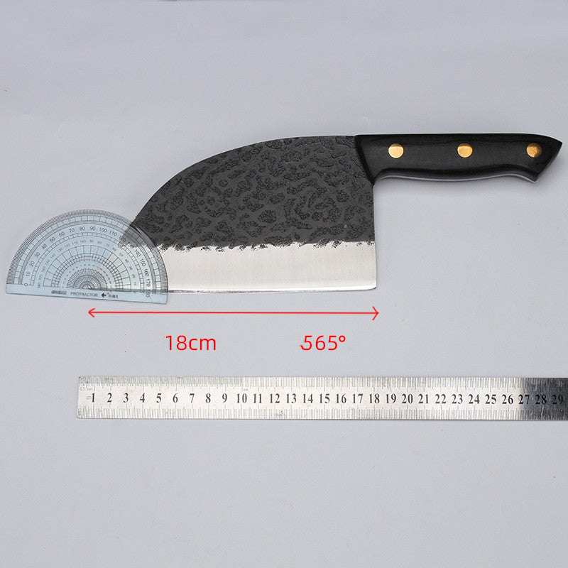 Forged Hammered Retro Stainless Steel Kitchen Knives