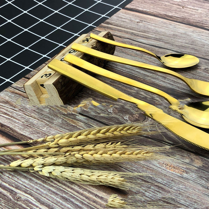 Stainless Steel Western 24 Pieces Cutlery Set