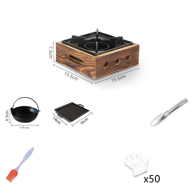 Japanese-style Household Smokeless Barbecue Grill