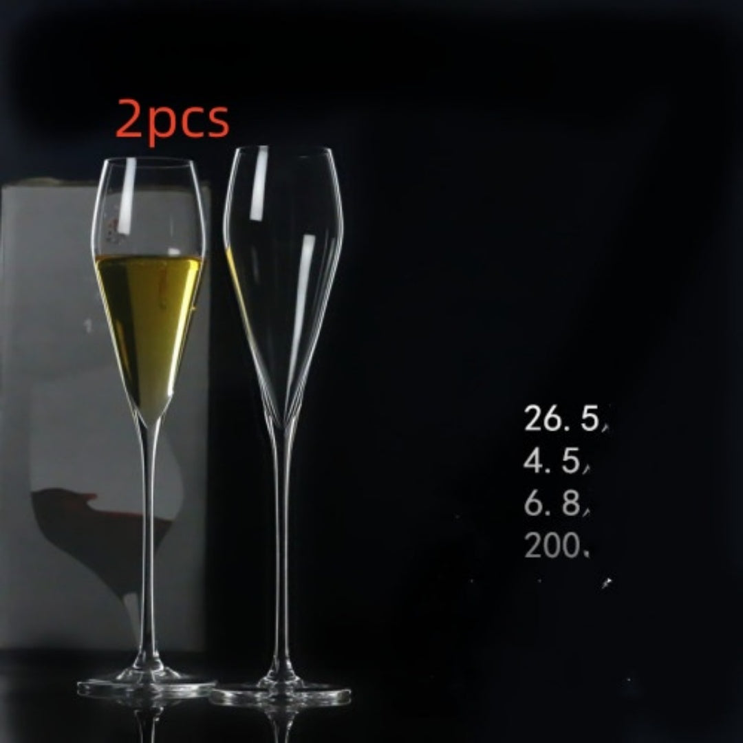 Crystal Handmade Glass Champagne Flutes