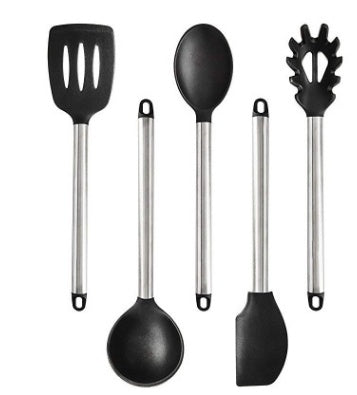 Silicone kitchen utensils and appliances