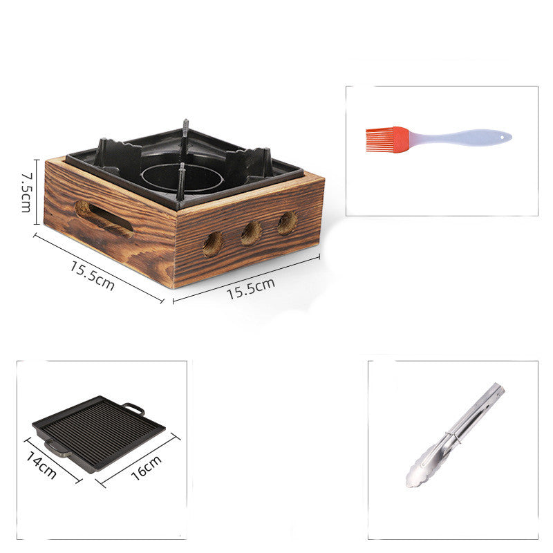 Japanese-style Household Smokeless Barbecue Grill