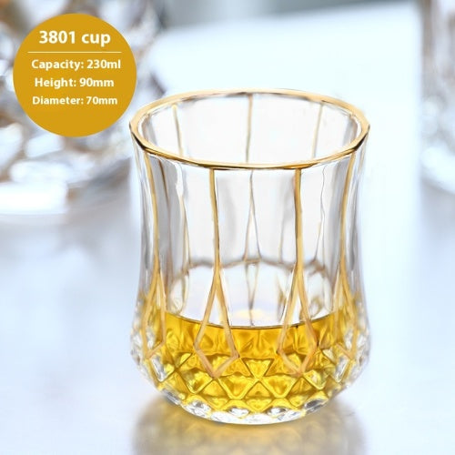 Household Handmade Crystal Wine Glass