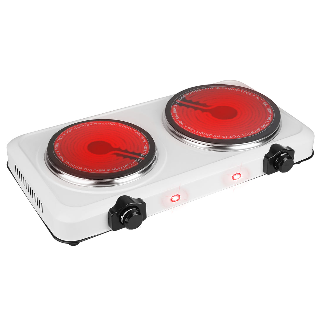 2000W Electric Infrared Dual Burner Hot Plate Stove