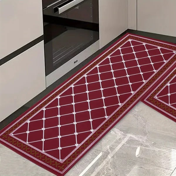 Cushioned Non-Skid Waterproof Kitchen Mat Rug