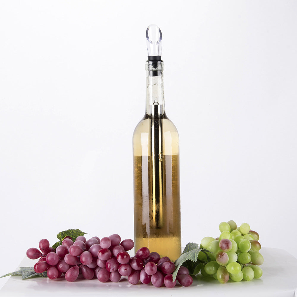 Stainless Steel Wine Bottle Chilling Rod Cooler Stick